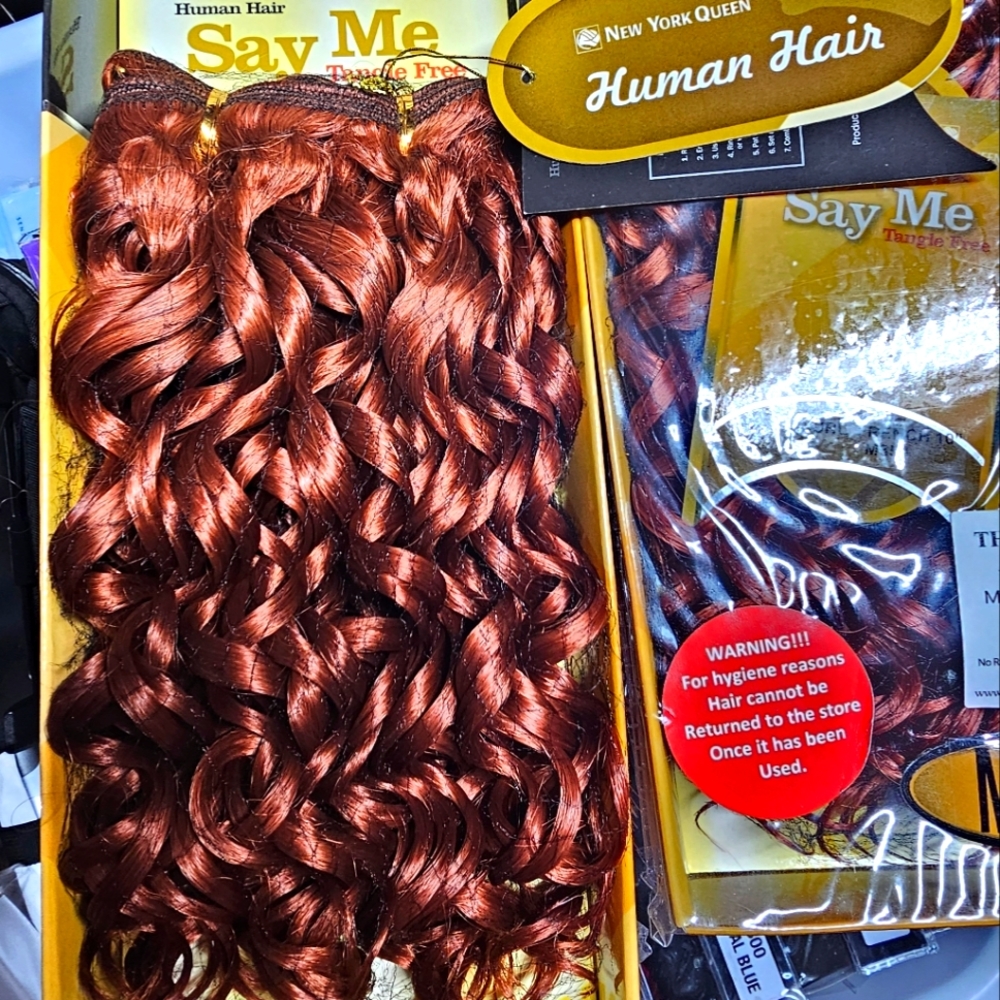 Solded out Say Me Human Hair Extensions 10' French Curl